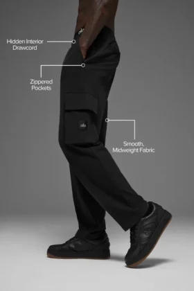 Double Take Cargo Pant – Black