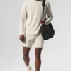 Double Take Long Sleeve Crew - Bone