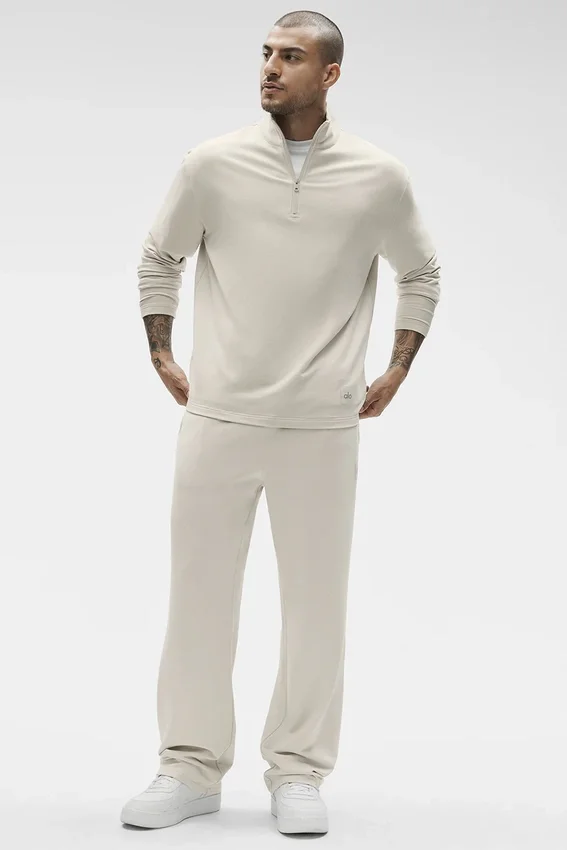Double Take Straight Leg Pant - Bone