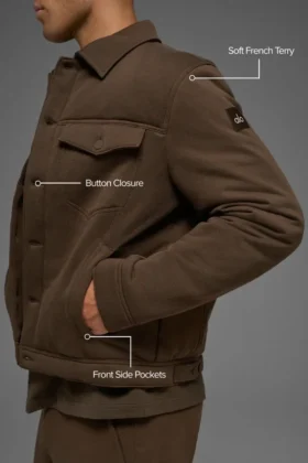 Ease Trucker Jacket – Espresso
