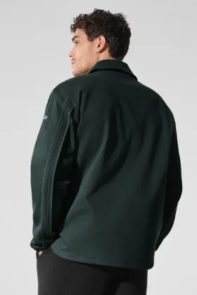 Edition Sueded Jacket – Charcoal Green
