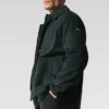 Edition Sueded Jacket - Charcoal Green