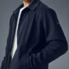Edition Sueded Jacket - Navy
