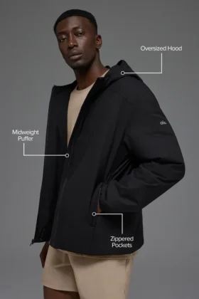 Elemental Full-Zip Jacket – Black