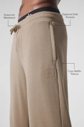Elevate Waffle Straight Leg Pant – Gravel