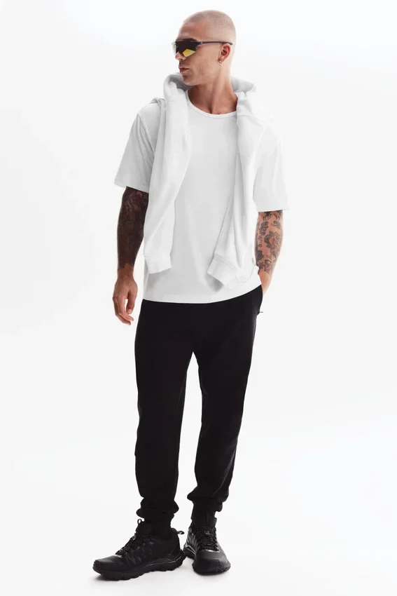 Essential Short Sleeve Street Tee - White
