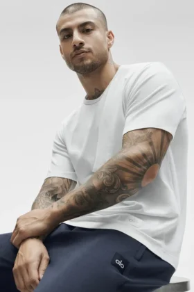 Essential Short Sleeve Street Tee – White