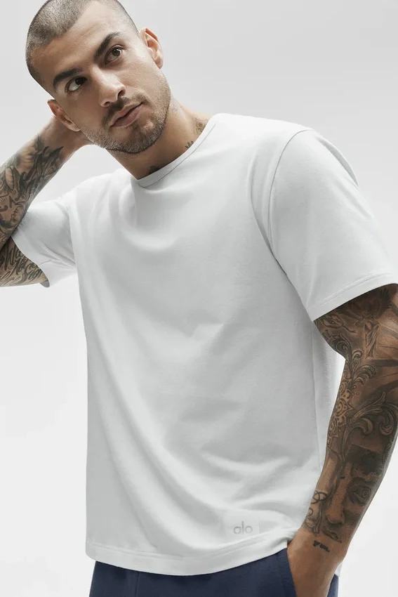 Essential Short Sleeve Street Tee - White