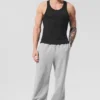 Everyday Modal Rib Tank - Black