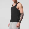 Everyday Modal Rib Tank - Black