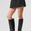 Fan Club Mini Skirt - Black