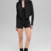 Fast Lane Puffer Vest - Black