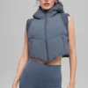 Fast Lane Puffer Vest - Bluestone