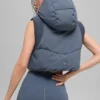 Fast Lane Puffer Vest - Bluestone