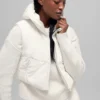 Fast Lane Puffer Vest - Ivory