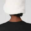 Faux Fur Bucket Hat - Ivory