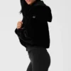 Faux Fur Foxy Jacket - Black