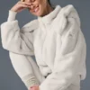 Faux Fur Foxy Jacket - Ivory