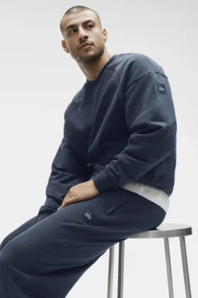 Field Crew Neck Sweatshirt - Navy