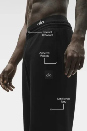 Field Sweatpant – Black