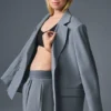 First-Class Blazer - Steel Grey