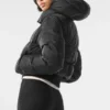 Foxy Puffer Jacket - Black