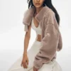 Foxy Sherpa Jacket - Chai Latte