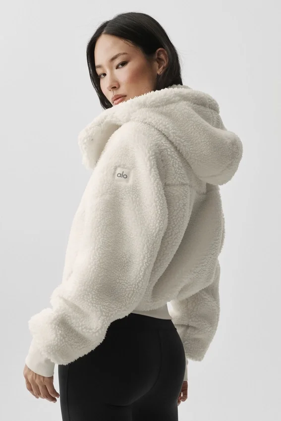 Foxy Sherpa Jacket - Ivory
