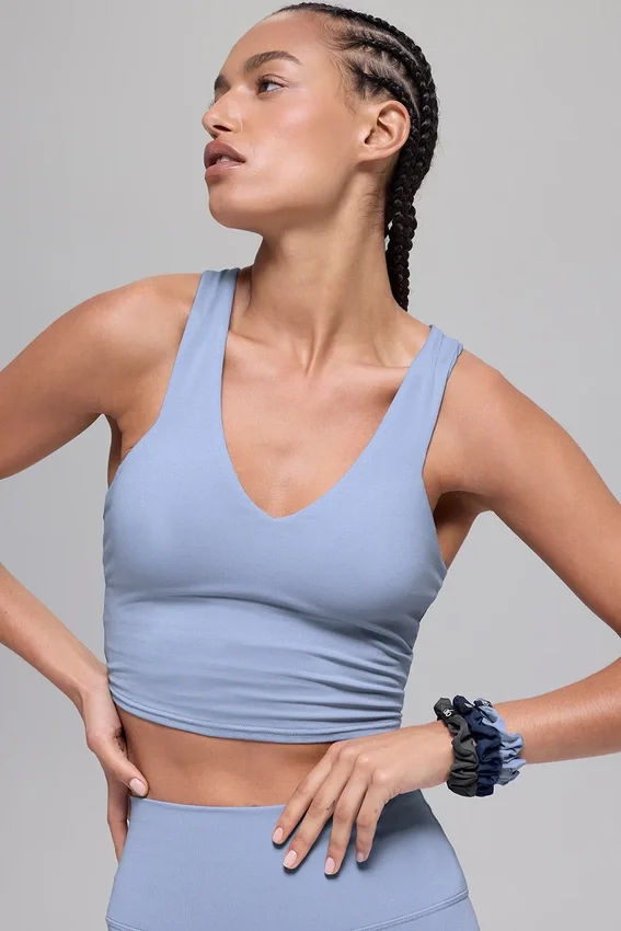 Fresh Mini Scrunchie 3-Pack - Winter Frost/Navy/Anthracite