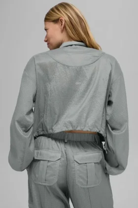 Game Time Full Zip Jacket – Lunar Grey