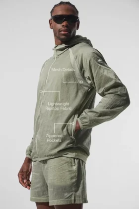 Game Time Ripstop Jacket – Limestone