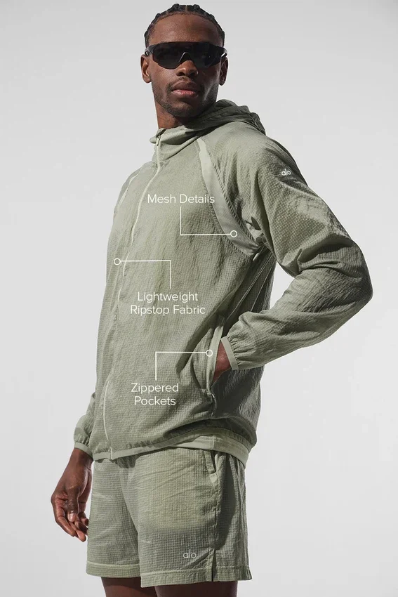 Game Time Ripstop Jacket - Limestone