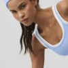 Glow Sweatband (2-Pack) - Light Provence Blue/White