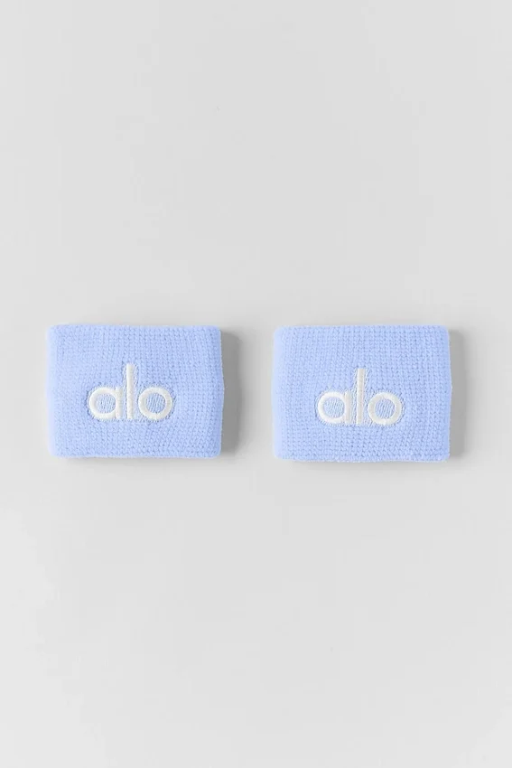Glow Wristband (2-Pack) - Light Provence Blue/White