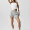 Goddess Ribbed Go-To Tank - White