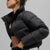 Gold Rush Puffer - Black
