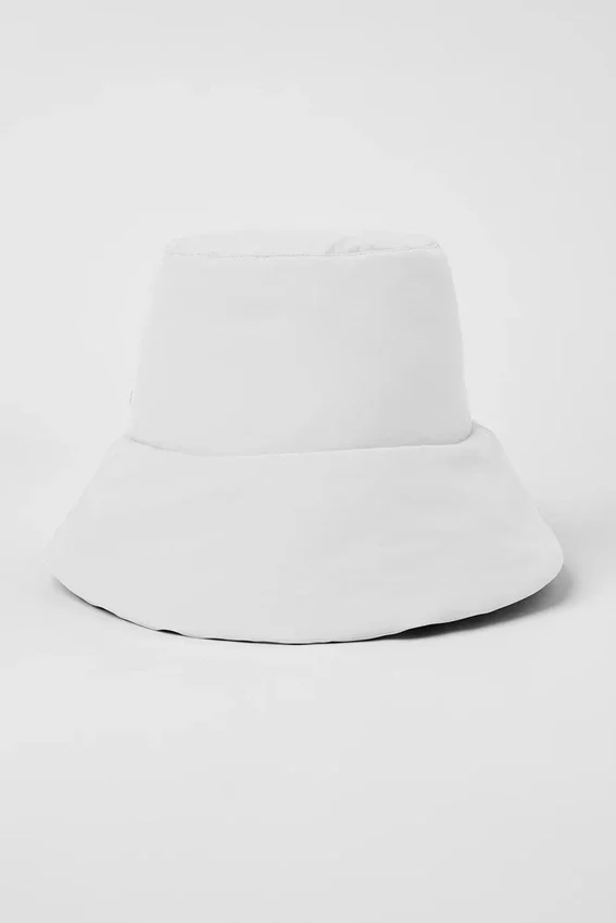Good Shade Puffer Bucket Hat - White