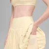 Grand Slam Tennis Skirt - Candlelight Yellow