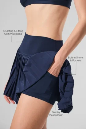 Grand Slam Tennis Skirt – Navy