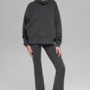 Hazy Mock Neck Pullover - Anthracite