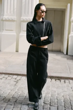 High Road Straight Leg Pant - Black