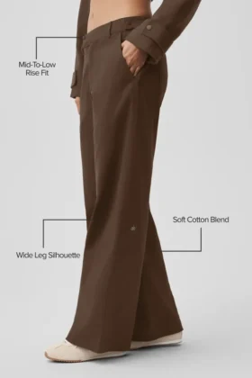 High Road Straight Leg Pant – Espresso