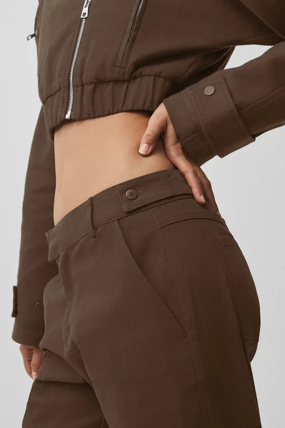 High Road Straight Leg Pant - Espresso