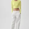 High Road Straight Leg Pant - White