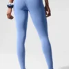 High-Waist Airbrush Legging - Crystal Clear Blue