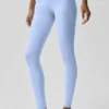 High-Waist Airbrush Legging - Light Provence Blue