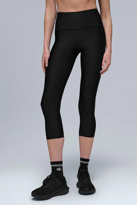 High Waist Airlift Capri | Yoga Capris