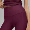 High-Waist Airlift Legging - Burgundy