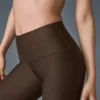 High-Waist Airlift Legging - Espresso