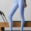 High-Waist Airlift Legging - Light Provence Blue